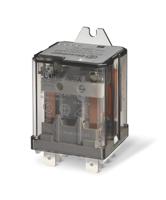 628290124000 Finder Flange Mount Power Relay, 12V dc Coil, 16A Switching Current, DPDT