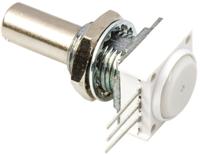 14910f0gjsx10103ka Vishay 149 10kΩ Rotary Potentiometer 1-Gang, Panel Mount (Through Hole), 14910F0GJSX10103KA