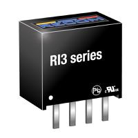ri3-2412s Recom RI3 DC-DC Converter, 12V dc/ 250mA Output, 24 V dc Input, 3W, Through Hole, +85°C Max Temp -40°C Min Temp