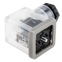 896-2120 RS PRO 3P+E DIN 43650 A, Female Solenoid Connector with Indicator Light, 24 V ac Voltage