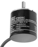 e6b2-cwz6c-500pr-2m Omron E6B2 Series Incremental Incremental Encoder, 500 ppr, NPN Open Collector Signal, Solid Type, 6mm Shaft