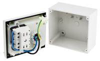 5051683 Scame Right Angle Switchable IP66, IP67 Industrial Interlock Socket 2P+E, Earthing Position 6h, 16A, 250 V