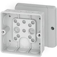 de-9340 HENSEL DE Series Grey Polycarbonate Junction Box, IP55, 55 x 98 x 98mm
