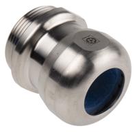 53806743 Lapp SKINTOP Series Metallic Stainless Steel Cable Gland, M32 Thread, 11mm min., 21mm max., IP68, IP69