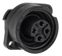 c016-20g003-100-12 Amphenol Industrial Circular Connector, 3 Contacts, Panel, Standard Connector, Socket, Female, IP67, Ecomate M Series