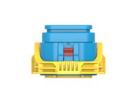 2366494-4 TE Connectivity, 2366494 Connector Housing Receptacle Blue Cable Mount 48 Way, Cable Termination