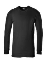 141-7744 RS PRO Black Cotton, Polyester Thermal Shirt, XL