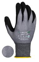 skg00022f Skytec ARIA 360 Black, Grey Nylon, Spandex Foam Nitrile, Nylon Work Gloves, Size 10, Nitrile Coating
