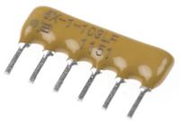 4606x-101-681lf Bourns, 4600X 680Ω ±2% Bussed Resistor Array, 5 Resistors, 0.75W total, SIP, Pin