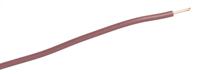 248-3613 RS PRO Brown 0.5mm² Hook Up Wire, 20 AWG, 1/0.8 mm, 100m, PVC Insulation