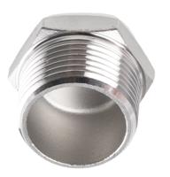 499-3489 RS PRO Stainless Steel Pipe Fitting Hexagon Plug, Male R 1in