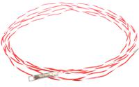 90255011-386-1003-1-11-2500000 Jumo PT100 RTD Sensor, M4 Dia, 30mm Long, 2 Wire, M4, Class B +260°C Max