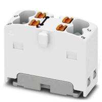1046615 Phoenix Contact Distribution Block, 4 Way, 2.5mm², 17.5A, 450 V, White