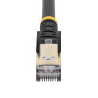 6aspat750cmbk StarTech.com, 7.5m Cat6a, Black RJ45 to Male RJ45 Male, STP Shielded, Terminated