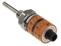 tk7110 ifm electronic PT1000 RTD Sensor, 6mm Dia, 50mm Long, 4 Wire, G1/4, ±0.1 °K +145°C Max