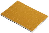 302-2946 RS PRO Circular Polymer Non Slip Pad, 8mm diameter x 3mm height