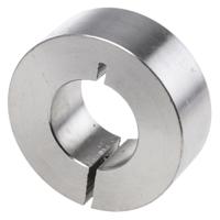 046102020 Huco Shaft Collar, One Piece, Clamp Screw, Bore 20mm, OD 40mm, W 15mm, Stainless Steel