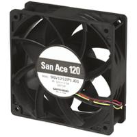9s1212f4011 Sanyo Denki San Ace 9S Series Axial Fan, 12 V dc, DC Operation, 120m³/h, 2.28W, 190mA Max, 119 x 119 x 25mm