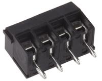 897-1339 RS PRO PCB Terminal Block, 4-Contact, 3.5mm Pitch, Through Hole Mount, 1-Row, Screw Termination