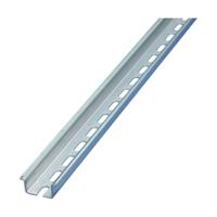 557950 nVent ERIFLEX Steel Perforated DIN Rail, Top Hat Compatible, 2000mm x 15mm x 35mm