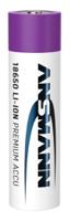 1307-0001-520 Ansmann Ansmann Li-Ion, , 3.6V, 18650, Lithium-Ion Lithium Rechargeable Battery, 3.4Ah