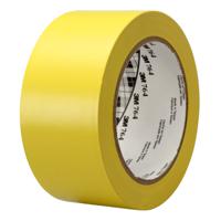 7000144706 3M 764 Yellow PVC 1296in Vinyl Tape, 0.125mm Thickness