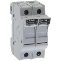 chcc2diu Eaton 30A Rail Mount Fuse Holder for 10 x 38mm Fuse, 2P, 600V ac