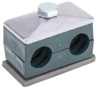 145-9766 RS PRO Double Tube Clamp for 16mm tube