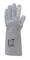 1wel200010 Coverguard Grey Leather Work Gloves 15 cm Welding