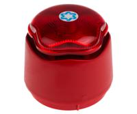 90010r0 Hosiden Besson Banshee Excel Lite Series Red Sounder Beacon, 9 → 30 V dc, Bayonet Mount, 110dB at 1 Metre