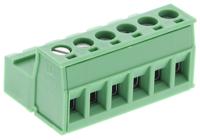1786213 Phoenix Contact, 5.08mm Pitch, CLASSIC COMBICON IC, 6 Way, , Pluggable Terminal Block, Inverted Plug, Cable Mount,