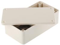 bim200414-whwh CAMDENBOSS 2000 Series Beige ABS Enclosure, IP54, Beige Lid, 120 x 65 x 40mm