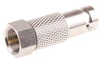738-5884 RS PRO Straight 75Ω RF Adapter BNC Socket to Type F Plug 3GHz