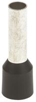gwe6-12 JST, GWE Insulated Crimp Bootlace Ferrule, 12mm Pin Length, 3.5mm Pin Diameter, 6mm² Wire Size, Black