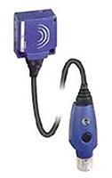 xs7e1a1dal01m12 Telemecanique Sensors Inductive Block Proximity Sensor, 10 mm Detection, 2-Wire NO, 12 → 24 V dc