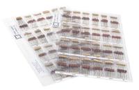 ccr-121 Nova, CCR-121 Metal Film, Through Hole 48 Resistor Kit, with 1440 pieces, 10 Ω → 1MΩ