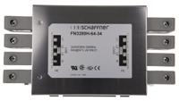 fn3280h-64-34 Schaffner, FN3280 64A 520/300 V ac 60Hz, Chassis Mount EMI Filter, Terminal Block 3 Phase