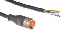 11373-rkt-5-2282-m Lumberg Automation Female 5 way M12 to Unterminated Free End Sensor Actuator Cable, 2 m