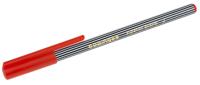 55-002 Edding Red Fineliner Pen, 0.3 mm Tip Size