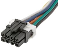 45135-0801 Molex 8 Way Female Mini-Fit TPA2 to 8 Way Female Mini-Fit TPA2 Wire to Board Cable, 150mm