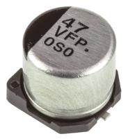 eeefp1v470ap Panasonic 47μF Aluminium Electrolytic Aluminium Electrolytic Capacitor 35V dc, Surface Mount - EEEFP1V470AP