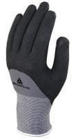ve729no09 Delta Plus VE729 Grey Polyamide, Spandex Work Gloves, Size 9, Aqua Polymer Coating