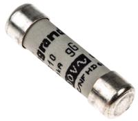 0-123-10 Legrand 10A F Ceramic Cartridge Fuse, 8.5 x 32mm