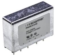 fn406-05-02 Schaffner, FN406 500mA 250 V ac 400Hz, PCB Mount EMC Filter, Pin, Single Phase
