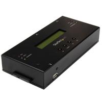 satsasdupe11 StarTech.com USB Type A, DB-9 Hard Drive Docking Station for 2 Drives SAS, SATA Hard Drive 2.5 x 3.5in