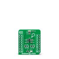 mikroe-4777 MikroElektronika Ambient 10 Click Ambient Light Sensor Add On Board for MCP3221, APDS-9006-020 mikroBUS Socket