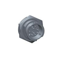 cc-03pmms-qc800p Amphenol Industrial Circular Connector, 3 Contacts, Panel, Standard Connector, Plug, Male, IP68, X-LOK Series
