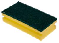 898-8295 RS PRO Black, Yellow Sponge Scourer 150mm x 65mm x 40mm, for Industrial, Kitchen Use