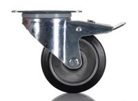 196-5015 RS PRO Braked Swivel Castor Wheel, 150kg Capacity, 100mm Wheel