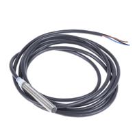 e2a-s08ls02-wp-b1-2m Omron Inductive Threaded Barrel Proximity Sensor, M8, 2 mm Detection, PNP NO, 12 → 24 V dc